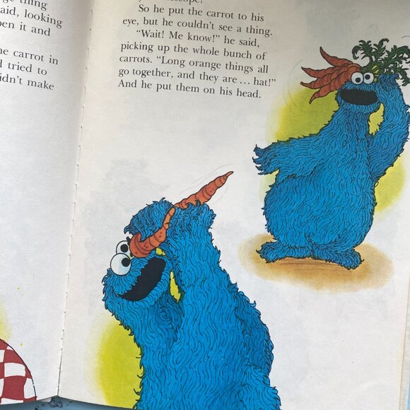 Vintage The Sesame Street Book Vegetable Soup - Picture 5 of 7